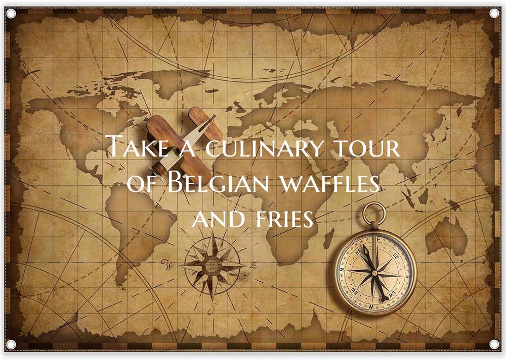 Take a culinary tour of Belgian waffles and fries